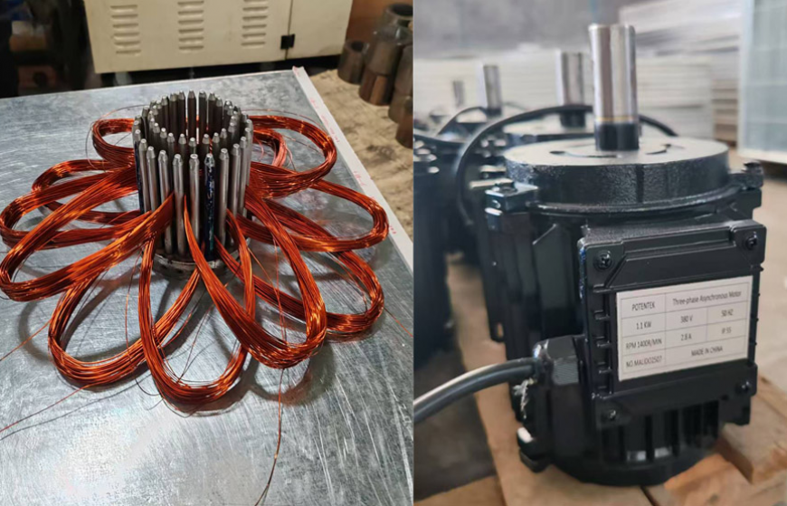 POTENTEK brand AC Motors for Fan