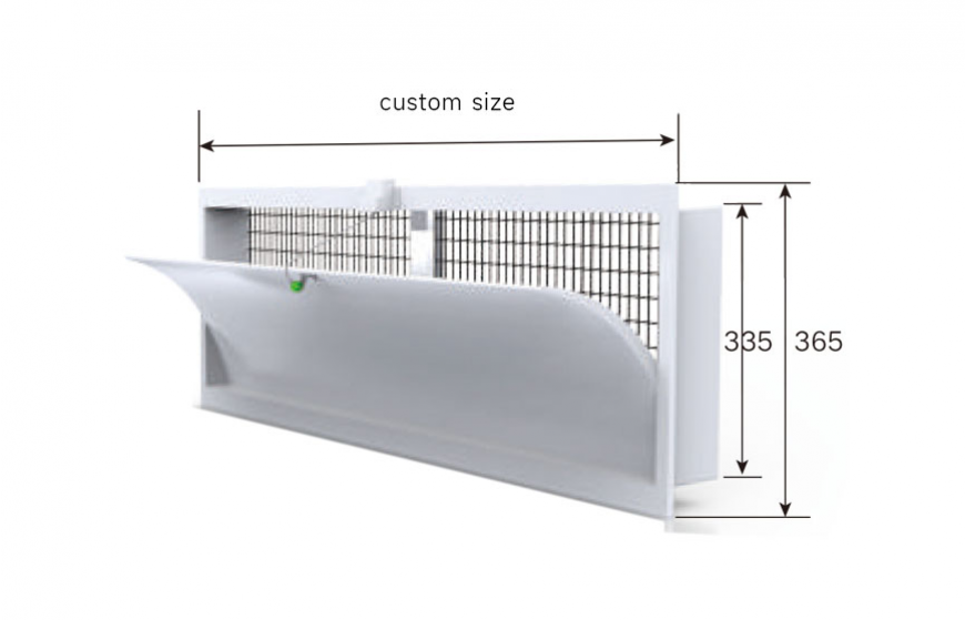 MLD-TFW-S-340 Air Inlet