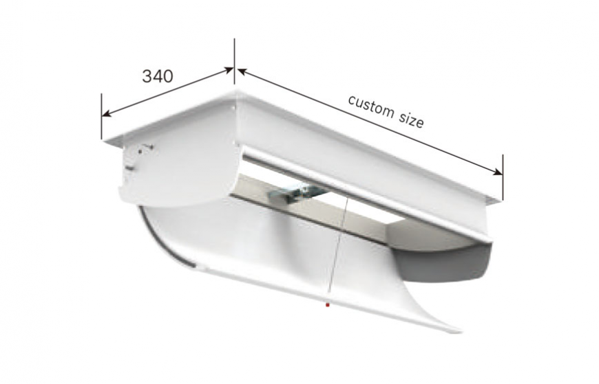 MLD-TFW-T-340 unidirectional Celling Air Inlet